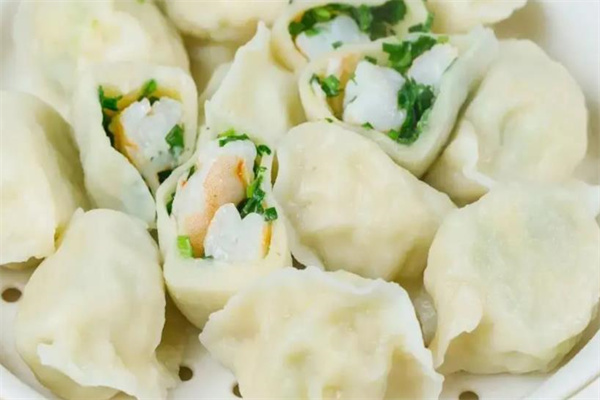 喜福湾虾仁水饺