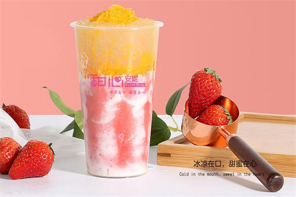 甜心安妮奶茶产品 门店图片