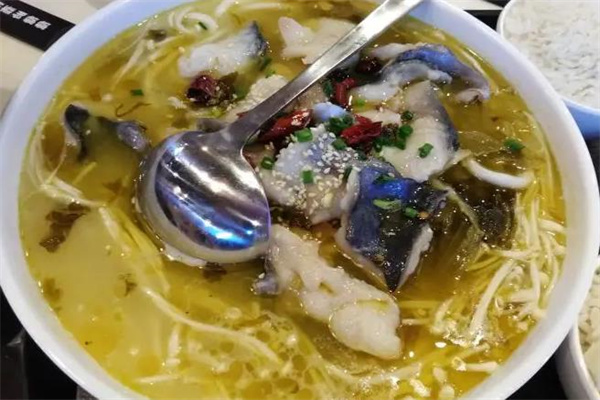 烟袋阿公酸菜鱼产品 门店图片