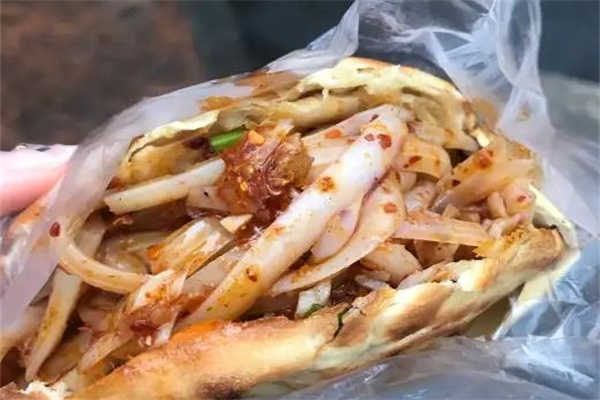 严婆婆锅盔产品 门店图片