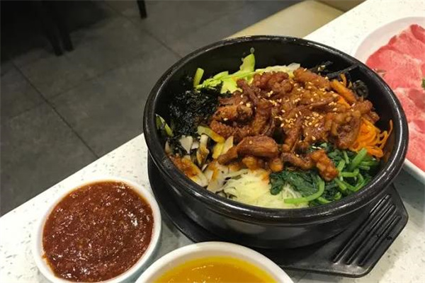 韩小屋烤肉饭