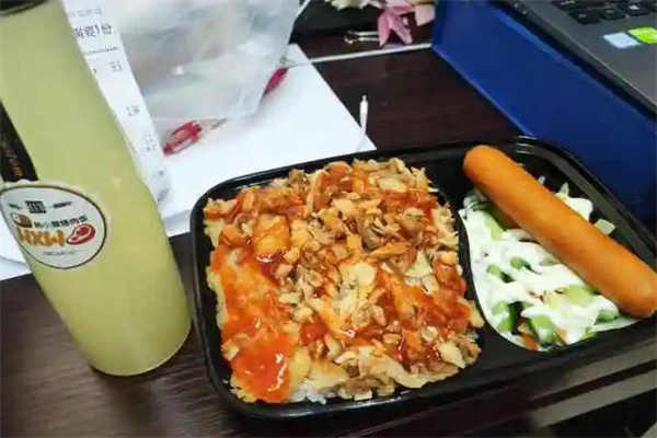 韩小屋烤肉饭