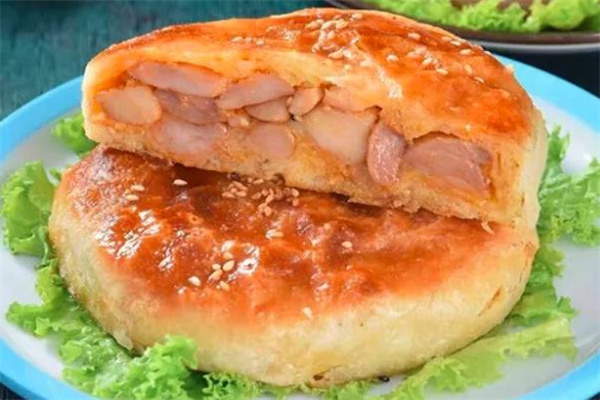 六月桃花香烧饼