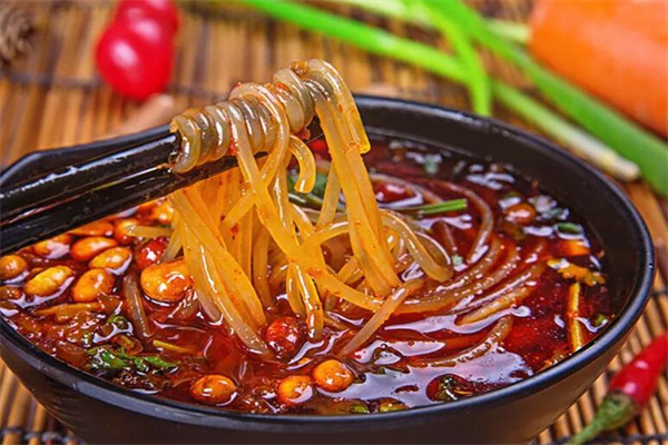 正宗八哥重庆酸辣粉产品 门店图片