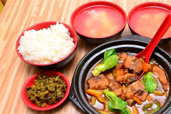 正宗黄焖鸡米饭产品 门店图片