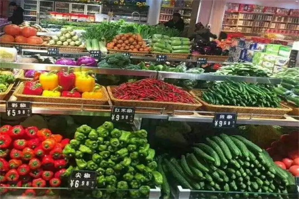 七七生鲜超市产品 门店图片
