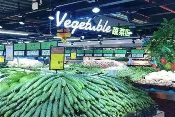 七七生鲜超市产品 门店图片