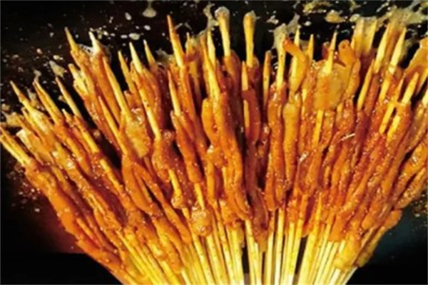 毛记秘制烤鸭肠
