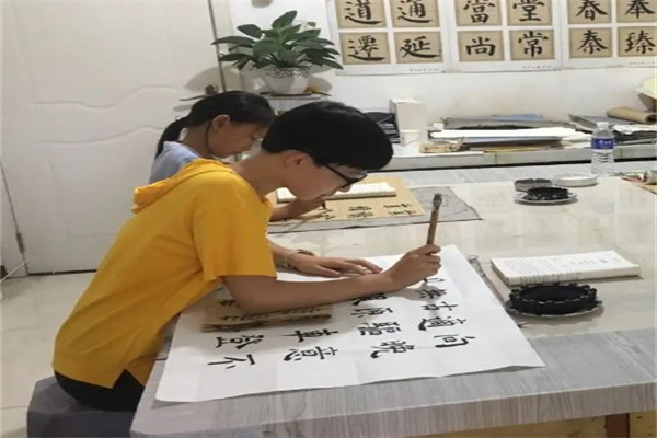 书法画画培训产品 门店图片