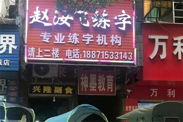 赵汝飞书法