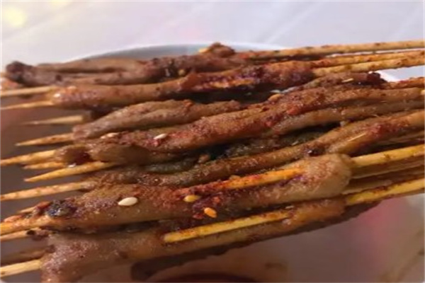 毛记秘制烤鸭肠
