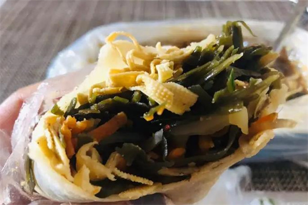 永霞烙馍卷菜