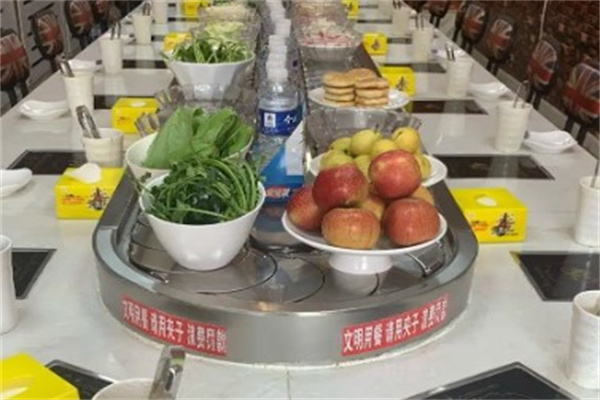吧台旋转小火锅产品 门店图片