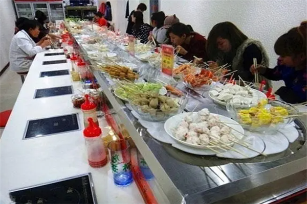 小火锅旋转产品 门店图片