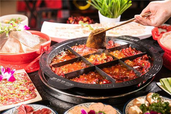 尚喜佳旋转小火锅产品 门店图片