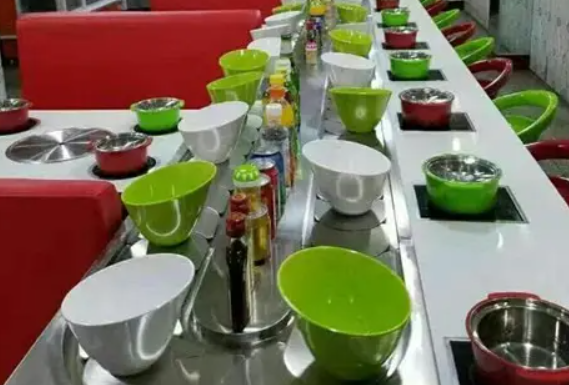 签池旋转小火锅