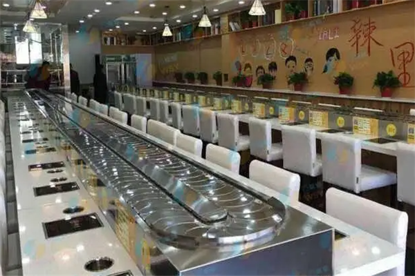 涮小烤涮烤一体旋转小火锅产品 门店图片