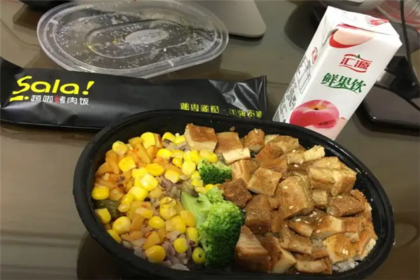 蔬啦烤肉饭产品 门店图片