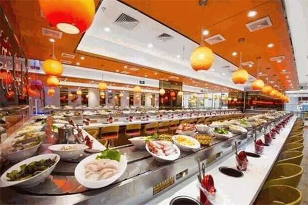 涮烤煮义旋转小火锅产品 门店图片