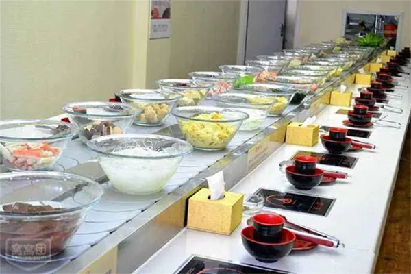 涮烤煮义旋转小火锅产品 门店图片