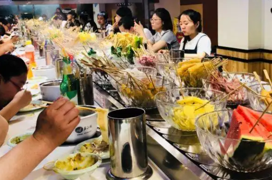 爱转角旋转小火锅