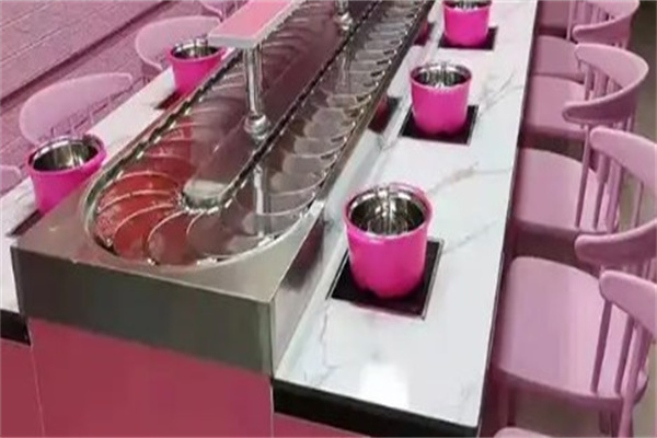 涮三江旋转小火锅