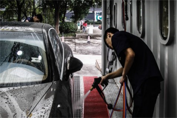 小猫自助洗车
