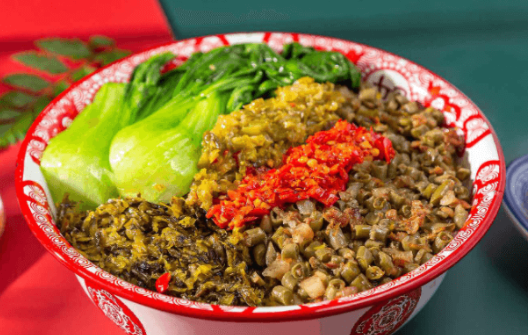 剁椒拌饭排行，黄四爷剁椒拌饭保持统一的风味