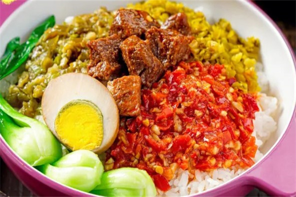 上上卤剁椒拌饭产品 门店图片