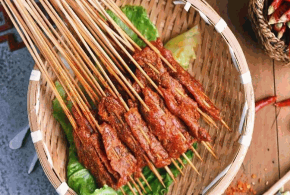 占座麻辣串