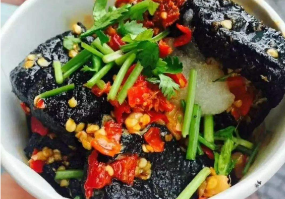 黑色经典长沙臭豆腐