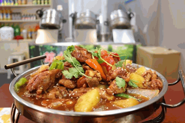 阿旺摇滚炒鸡产品 门店图片