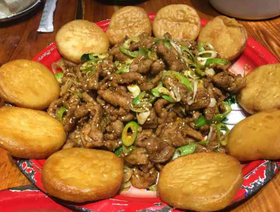 可地稻小烧饼民间菜