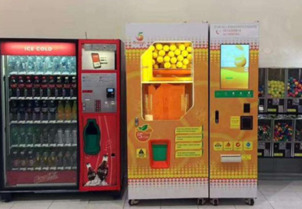 真果之橙鲜榨自动贩卖机产品 门店图片