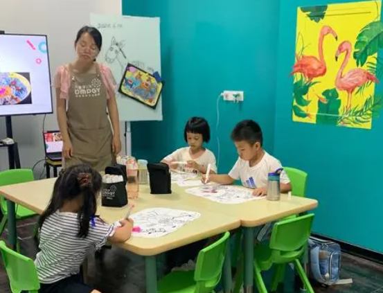 大墨蒲公英美术