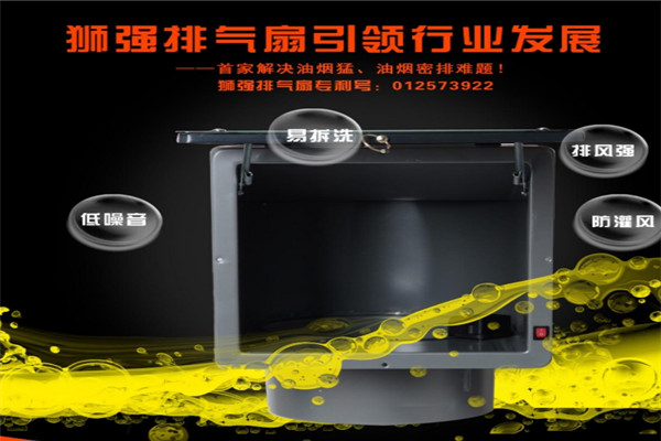 狮强油烟机产品 门店图片