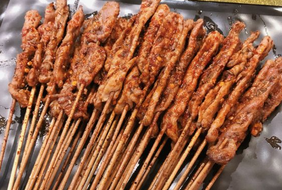 小竹签烤肉