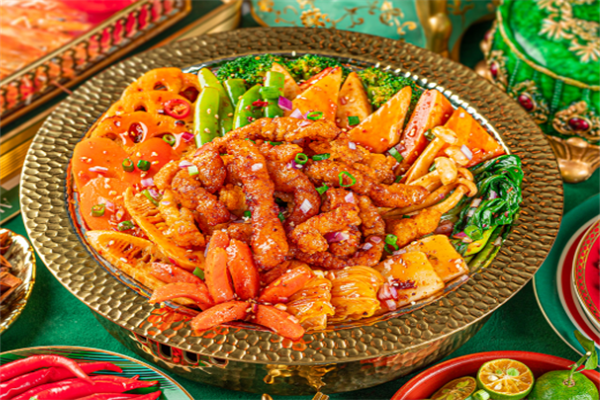 小龙菇麻辣香锅产品 门店图片
