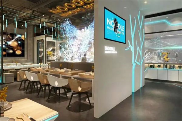 万杰智能未来面馆产品 门店图片