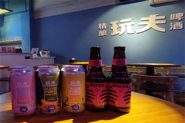 玩夫精酿啤酒产品 门店图片