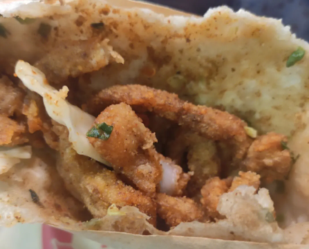 周记香酥鸡烧饼