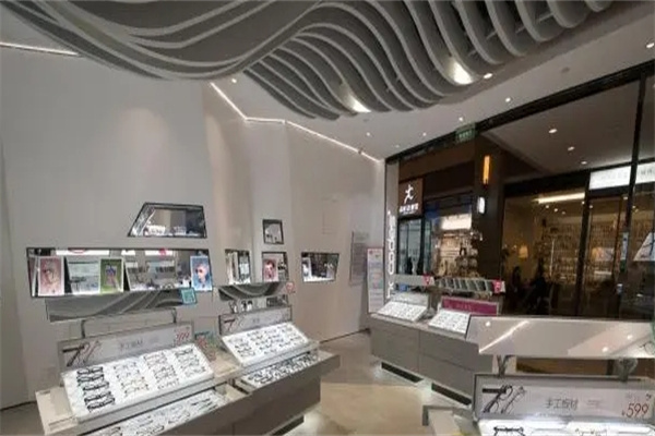 构思眼镜产品 门店图片