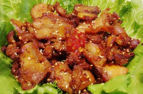 阿台烤五花肉