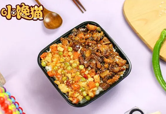 小馋猫烤肉拌饭