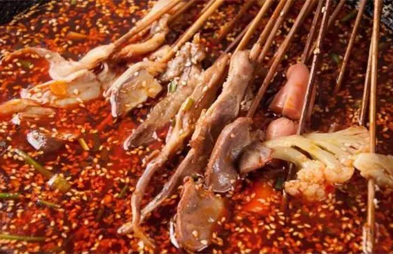 签佰度串串火锅