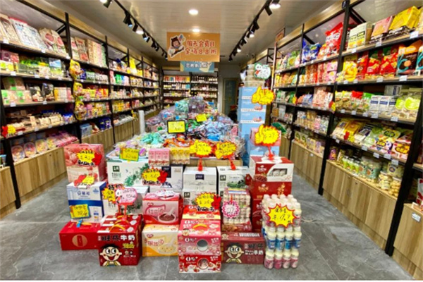惠多鲜5.5元零食产品 门店图片