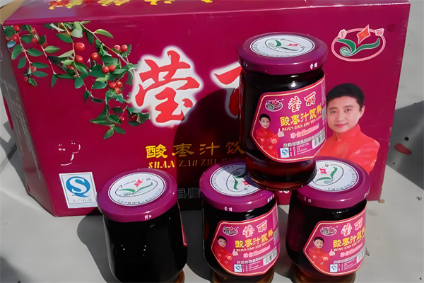 莹丽酸枣汁产品 门店图片