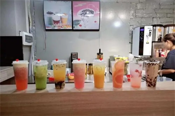 一杯仙气奶茶产品 门店图片