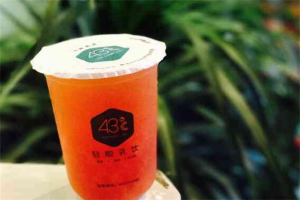 43度奶茶产品 门店图片