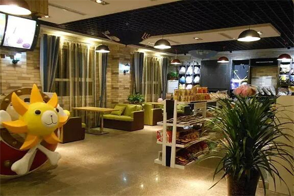 77奶茶店产品 门店图片